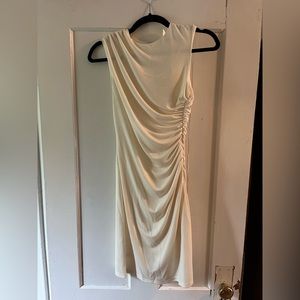 Zara ruched bodycon dress